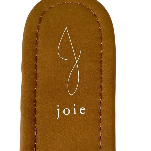 NWT Joie Eidel Canvas Ruffle Cream Flat Slide Sandals 9 Boho Bohemian Beachy - Picture 3 of 11